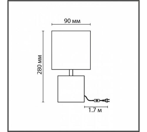 Настольная лампа декоративная Lumion Tuala 8144/1Т