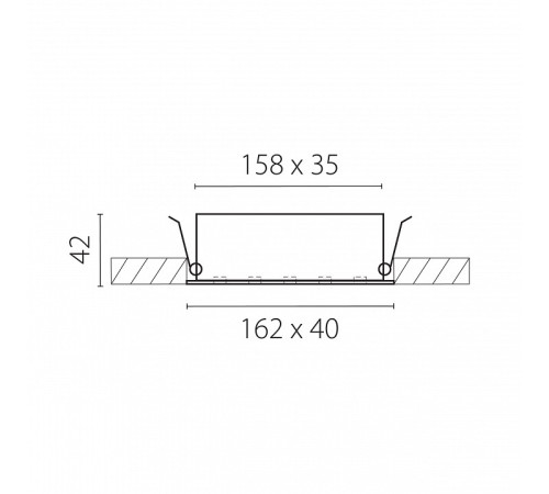 Встраиваемый светильник Lightstar Guarda 082246