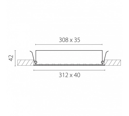 Встраиваемый светильник Lightstar Guarda 082346