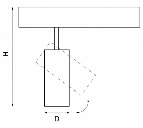 Светильник на штанге Lightstar Teta 205037