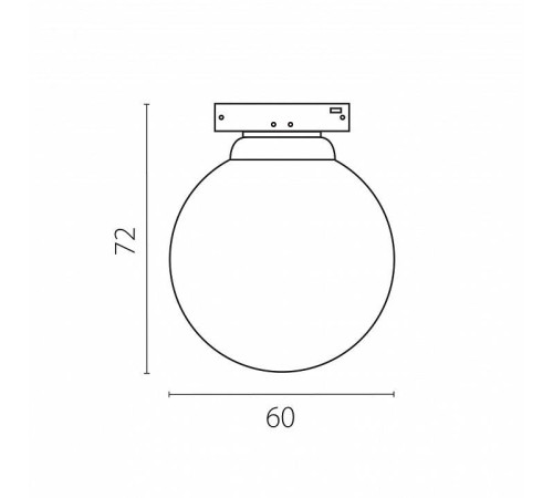 Накладной светильник Lightstar Linea 206647