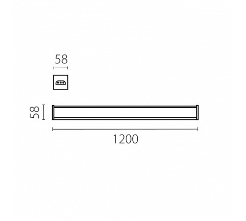 Модульный светильник Lightstar Trito 456507