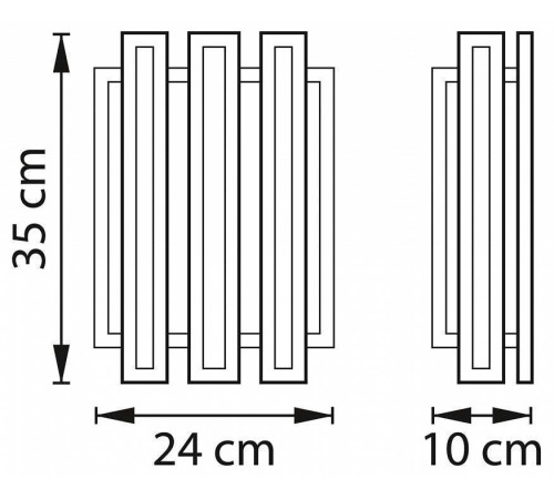 Накладной светильник Lightstar Argento 712624