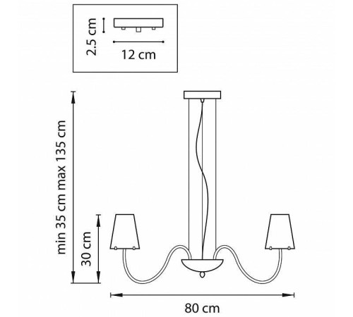 Подвесная люстра Lightstar Diafano 758082