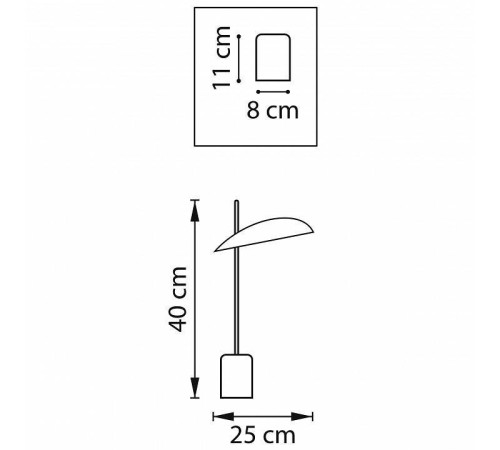Настольная лампа декоративная Lightstar Marmara 801913