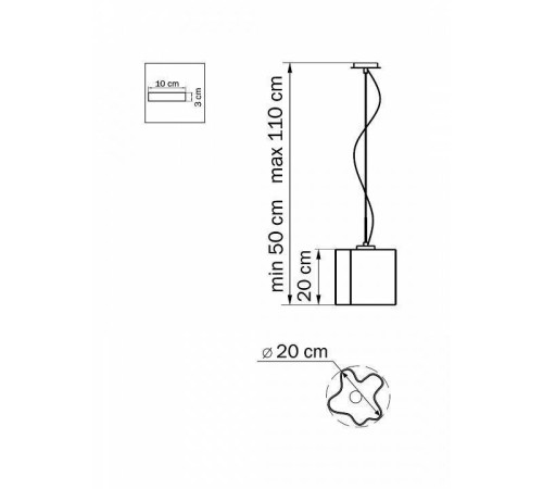Подвесной светильник Lightstar Nubi 802110