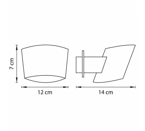 Бра Lightstar Dissimo 803610