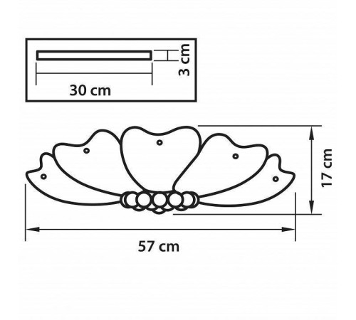 Накладной светильник Lightstar Lobo 804020