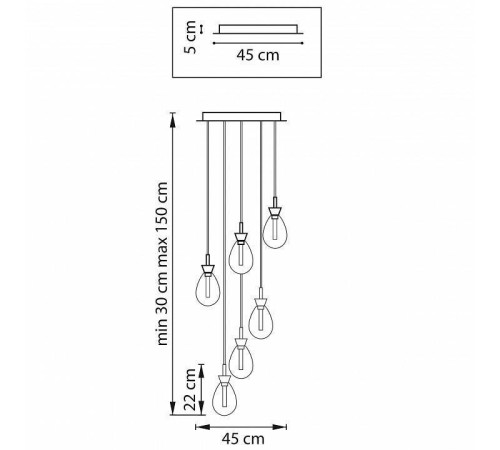 Подвесная люстра Lightstar Colore 805169