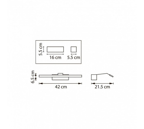 Подсветка для картины Lightstar Muro Spec 808687-4