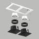 Встраиваемый светильник Lightstar Domino D5260707BMOD