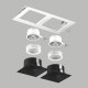 Встраиваемый светильник Lightstar Domino D5260707WMOD