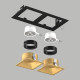 Встраиваемый светильник Lightstar Domino D5270303BMOD