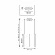 Подвесная люстра Lightstar Tubo L3T747343