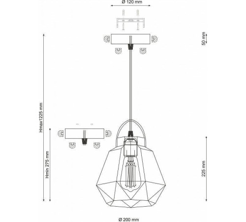 Подвесной светильник Lucia Tucci Narni 2 NARNI 1941.1 white