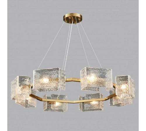 Подвесная люстра iLamp Dallas 2078-D890 BR