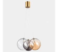 Подвесной светильник iLamp Drop 8110P/3 BR-MLT