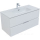 Набор мебели для ванной Aquanet Алвита new 100 2 ящика белый матовый 00274205