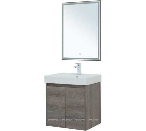 Набор мебели для ванной Aquanet Nova Lite 60 2 двери дуб рошелье 00302533