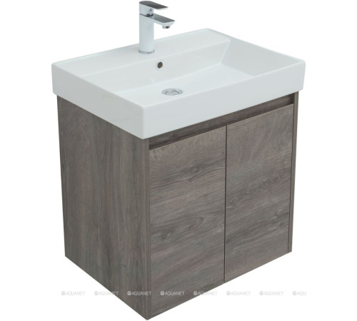 Набор мебели для ванной Aquanet Nova Lite 60 2 двери дуб рошелье 00302533