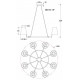 Подвесная люстра MyFar Aurora MR1931-8P