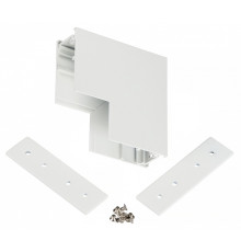 Соединитель угловой внутренний для треков накладных MyFar  MT0201-CLW-W