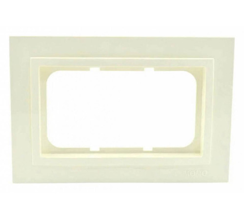 Рамка для двойной розетки Mono Electric Despina 102-170000-165