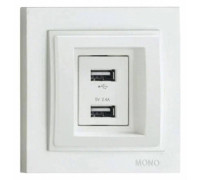 Розетка USB Mono Electric Despina 102-170005-178