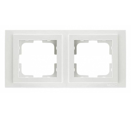 Рамка на 2 поста Mono Electric Despina 102-250000-161