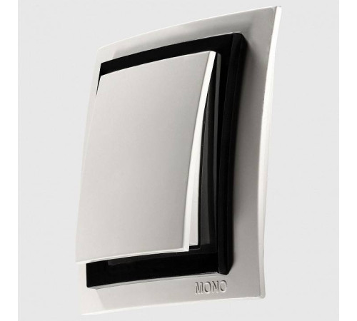Вставка декоративная для рамки на 1 пост Mono Electric Larissa 103-001400-150
