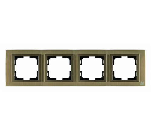 Рамка на 4 поста Mono Electric Chrome 106-430000-163