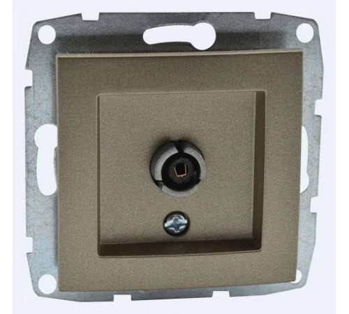 ТВ-розетка проходная без рамки Mono Electric Despina / Larissa 500-002305-137