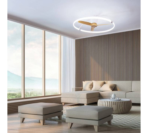 Светильник с вентилятором Mantra (люстры-вентиляторы) Nepal 7532