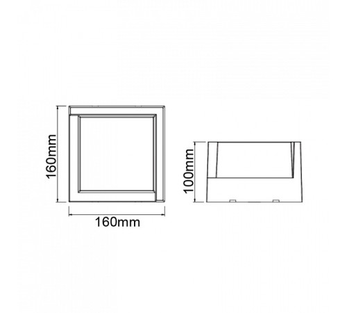 Накладной светильник Mantra Creek 12 Вт белый 8864