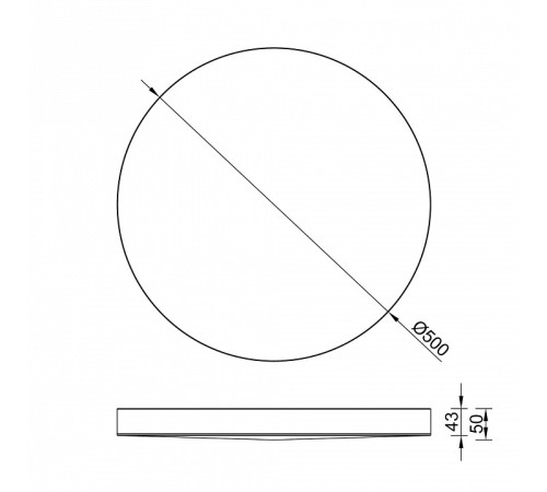 Накладной светильник Mantra Turin 9023