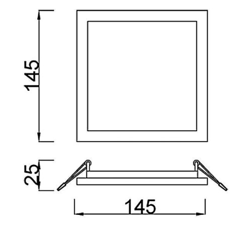 Встраиваемый светильник Mantra Saona C0191