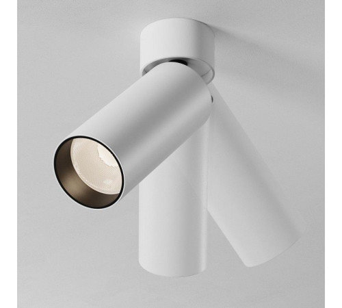 Потолочный светильник Maytoni Technical Focus LED 12 Вт 3000K C055CL-L12W3K-SS-W