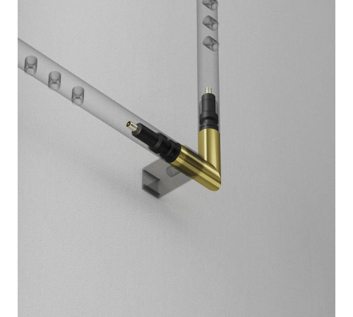 Соединитель угловой L-образный для модульных светильников Maytoni Accessories for system Axity CA006EC-BS