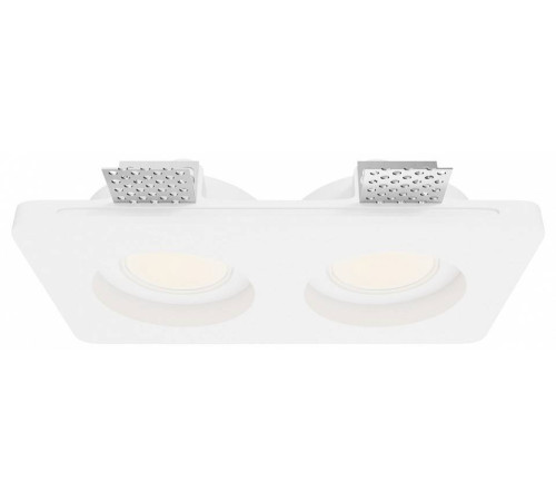 Встраиваемый светильник Maytoni Gyps Modern DL002-GU10-02-W