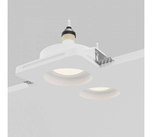 Встраиваемый светильник Maytoni Gyps Modern DL002-GU10-02-W
