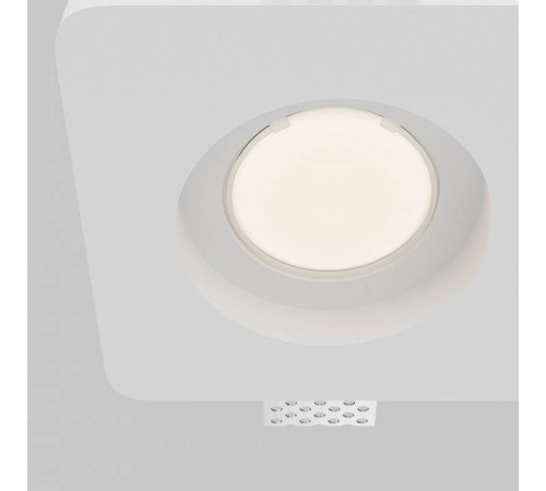 Встраиваемый светильник Maytoni Gyps Modern DL002-GU10-02-W