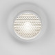 Встраиваемый светильник Maytoni Gyps Modern DL006-GU10-RD-W
