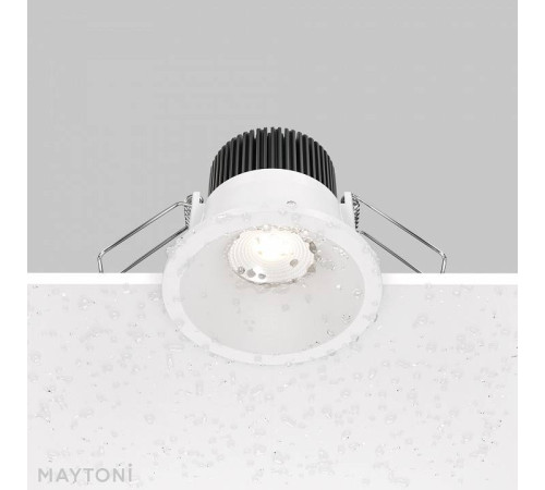 Встраиваемый светильник Maytoni Zoom 6 Вт 4000 K диммируемый белый DL034-01-06W4K-D-W