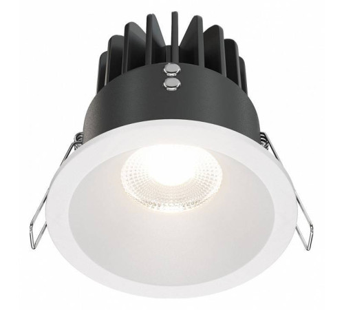 Встраиваемый светильник Maytoni Zoom 12 Вт 4000 К белый DL034-L12W4K-D-W