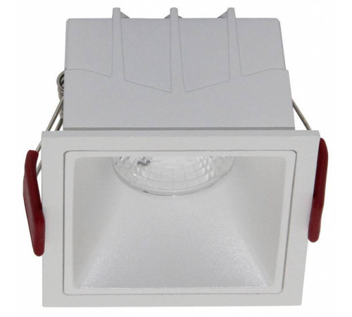 Встраиваемый светильник Maytoni Alfa 15 Вт 3000 K белый DL043-01-15W3K-SQ-W