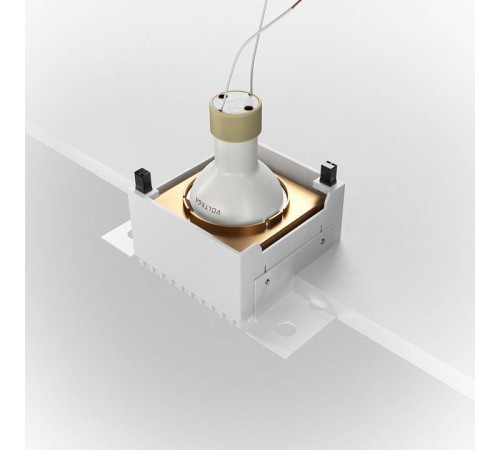 Встраиваемый светильник Maytoni Share DL051-01-GU10-SQ-WMG