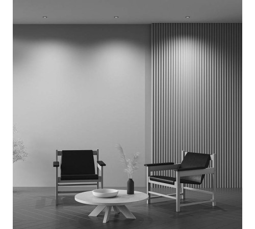 Встраиваемый светильник Maytoni Wise DL057-7W4K-B