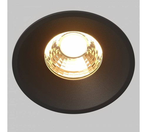 Встраиваемый светильник Maytoni Round DL058-12W2.7K-B