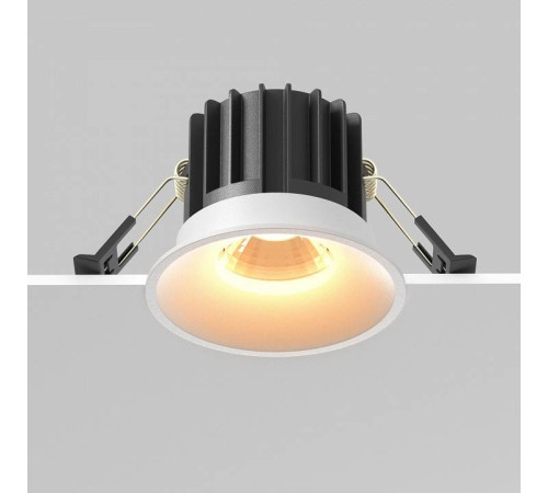 Встраиваемый светильник Maytoni Round DL058-12W2.7K-W