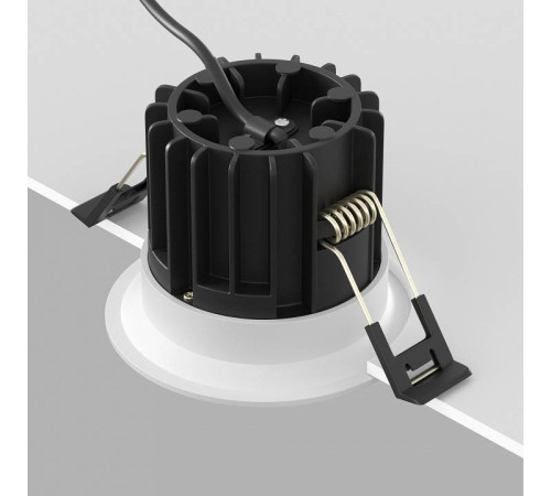 Встраиваемый светильник Maytoni Round DL058-12W2.7K-W